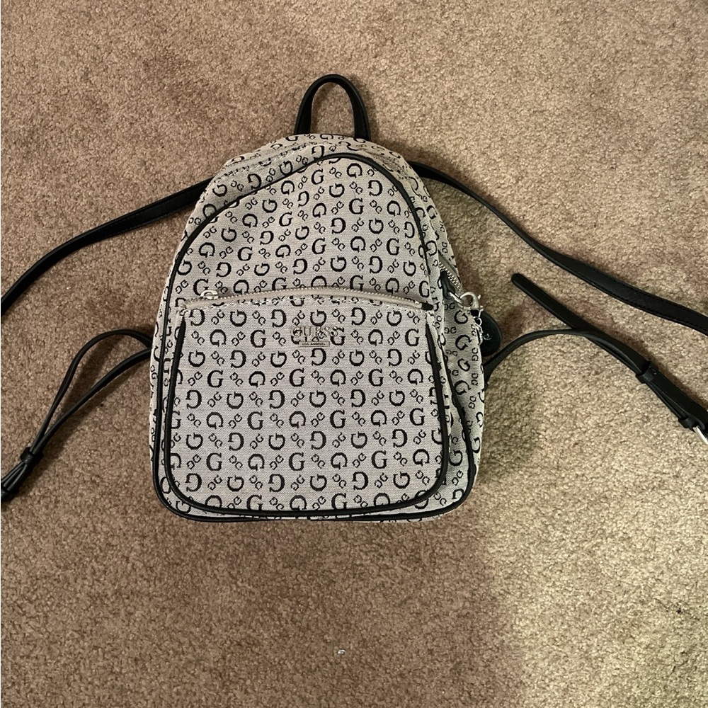 Guess Black and Gray Mini Bag